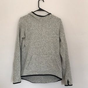 Nike pull over with side/ front pocket, thumb hole